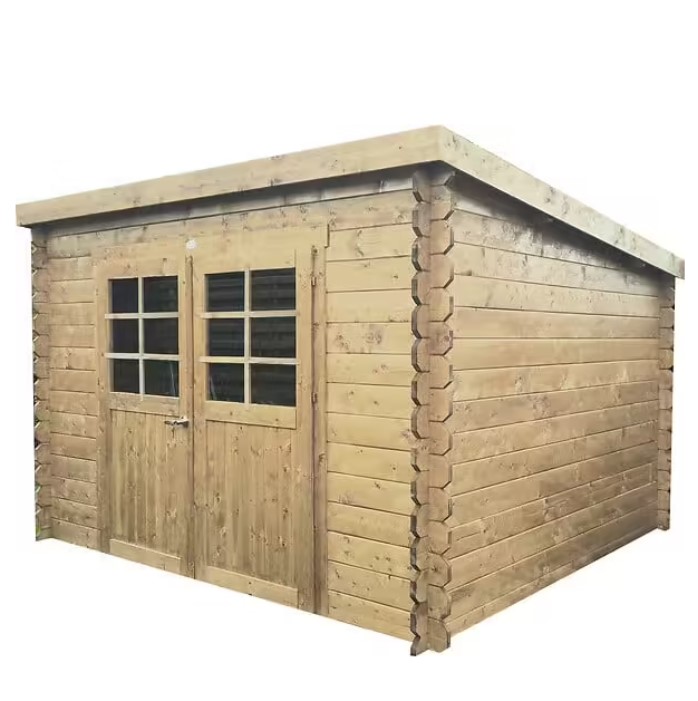 Abri de jardin Brest 2980 x 2980 mm  28 mm