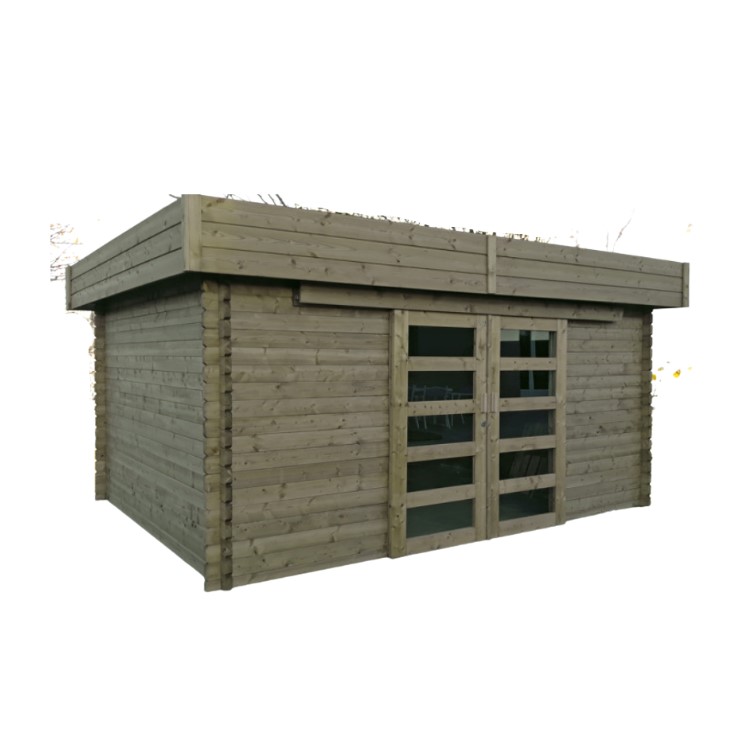 Abri de jardin Viborg 4180 x 3280 mm  40 mm