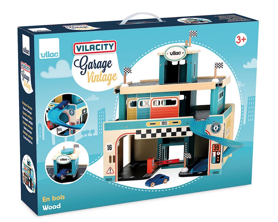 Garage en bois vintage, Vilacity