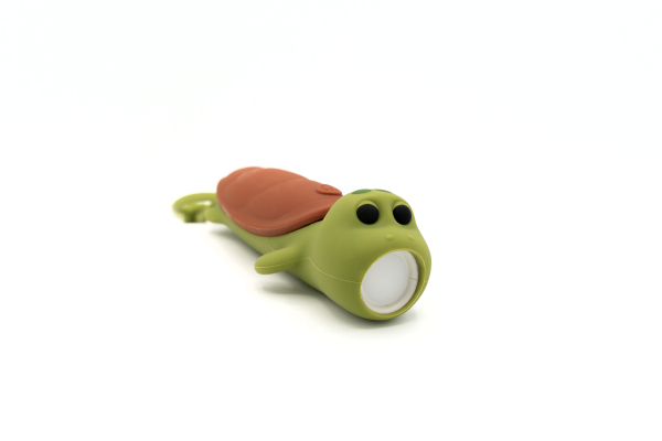 Lampe torche en silicone tortue