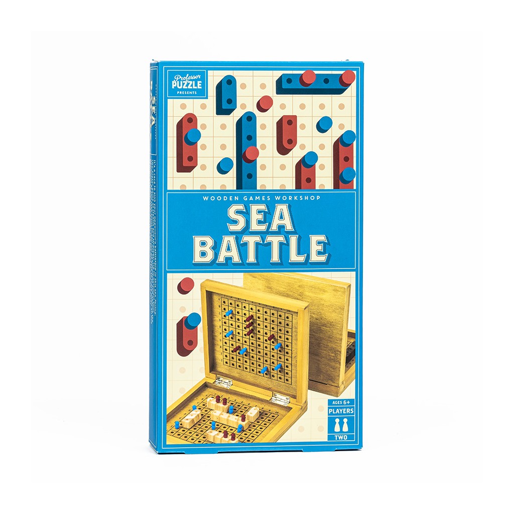 Bataille navale - Jeu en bois