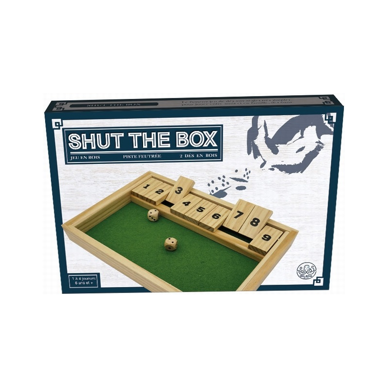 Shut the box - Le Jeu de Dé en bois