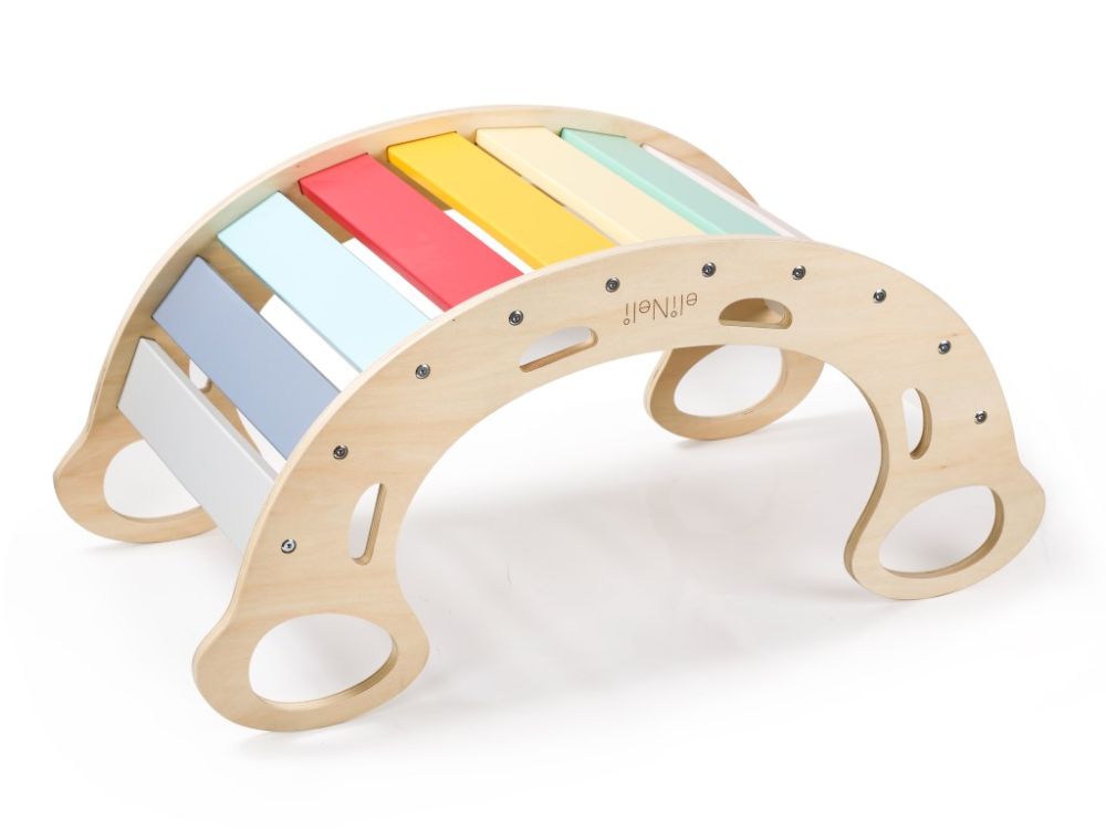 Balançoire Montessori - bois 5en1 fresh