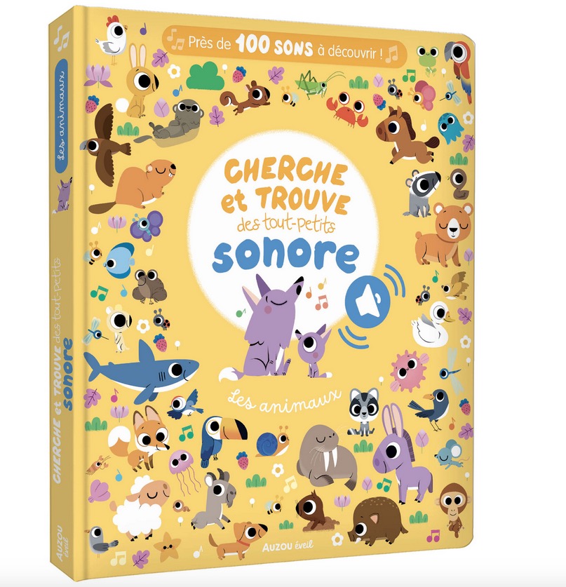 Cherche et trouve des tout petits sonore - Les animaux
