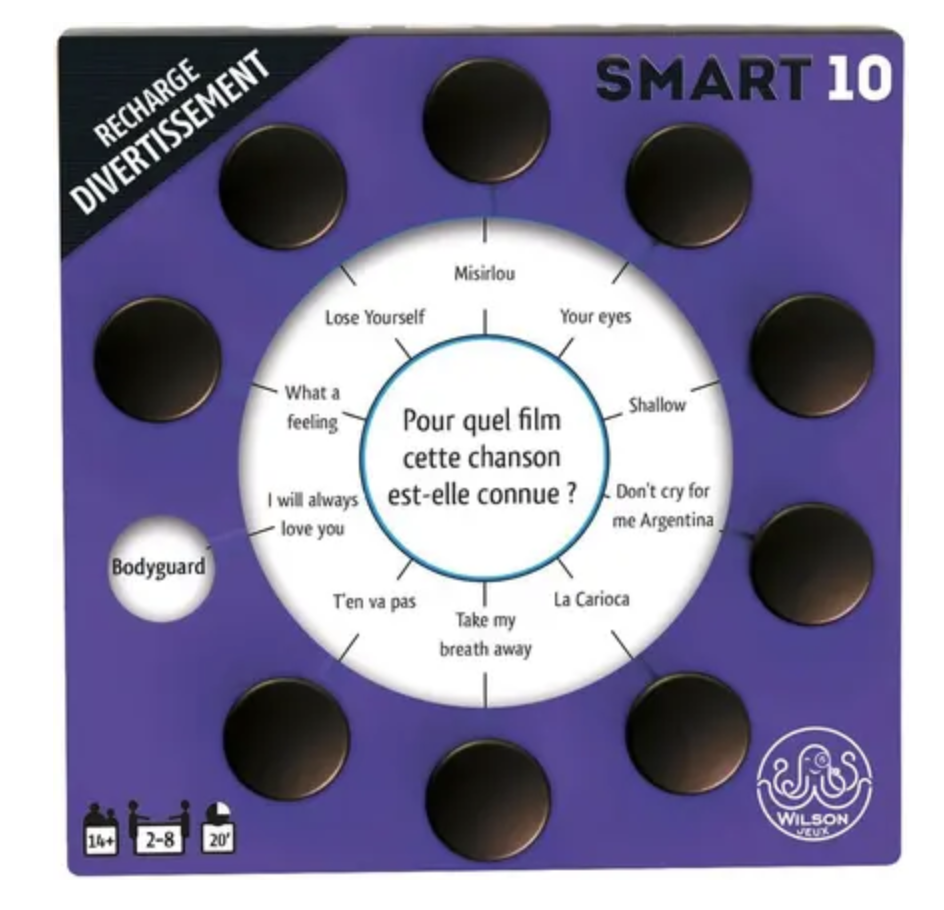 Recharge Smart10 - theme Divertissement