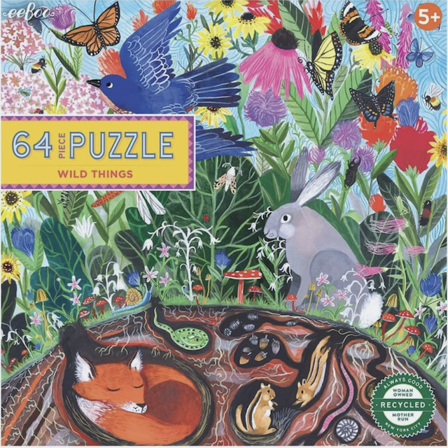 Puzzle - Le Monde Sauvage 64 Pcs