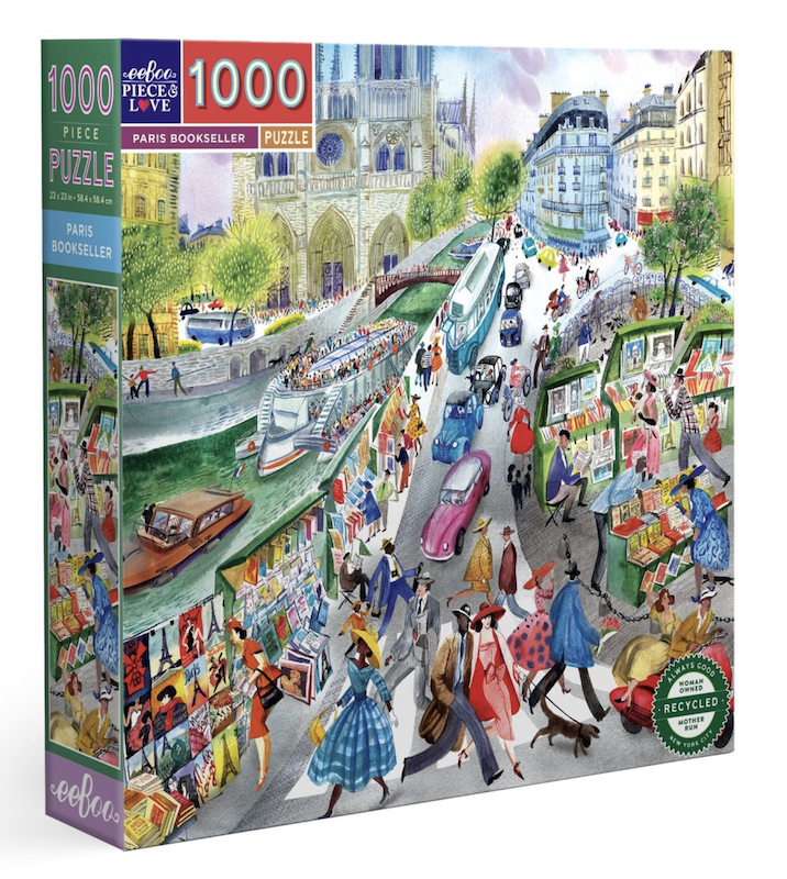 Puzzle - Paris Bookseller 1000 pieces