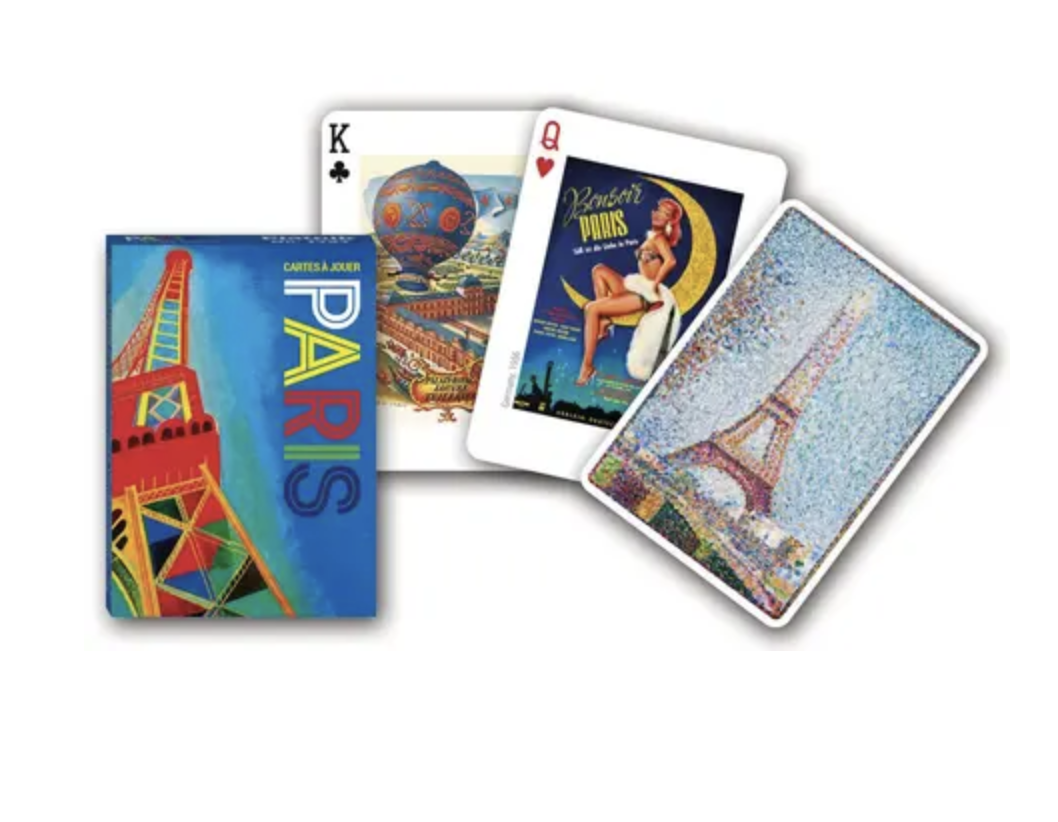 Jeu de 55 cartes - theme Esprit de Paris