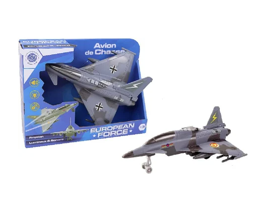 Avion De Chasse 26Cm A Friction Sonique