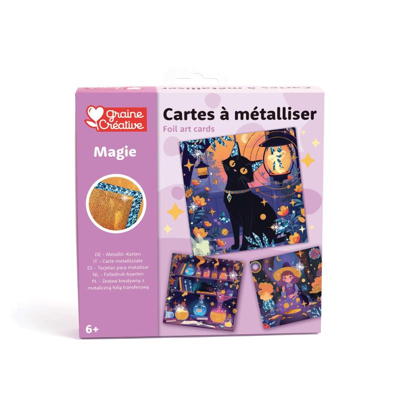 Cartes a metalliser - La magie