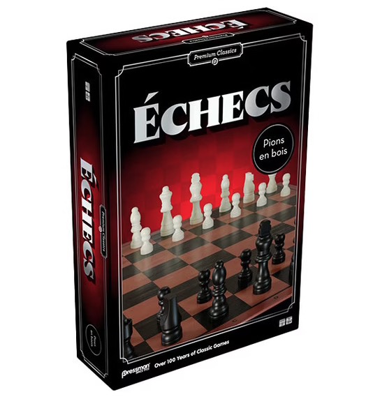 Jeux d echec pliable avec pièces en bois