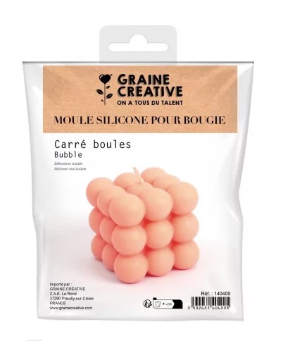 Moule en silicone pour creation de bougie Bubble
