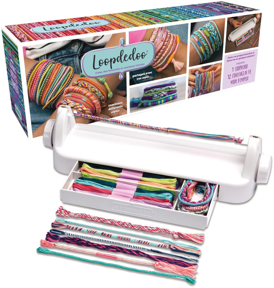 LOOPDEDOO -Kit de Bracelets d'Amitié DIY