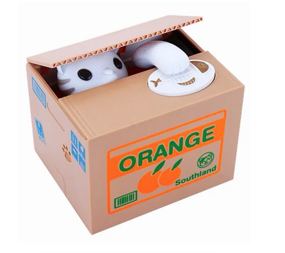 tirelire electronique Chat voleur