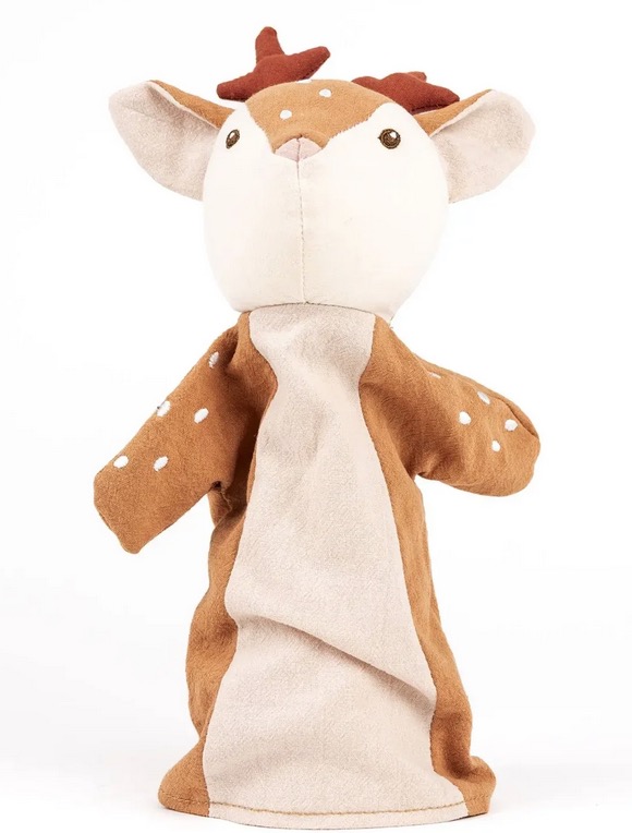 Marionette en tissu Faon 28 cm