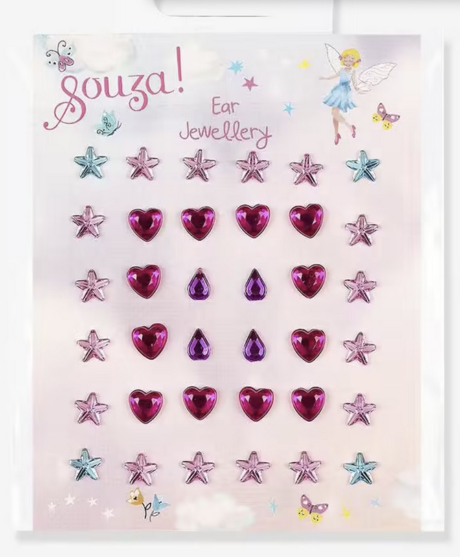 Boucles d oreilles autocollantes Elfe