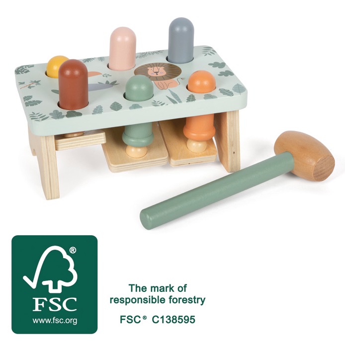 Banc a marteler  - Safari