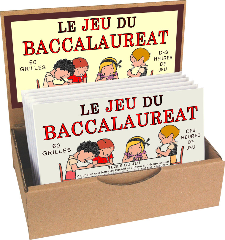 Le jeu du baccalauréat - Enveloppe