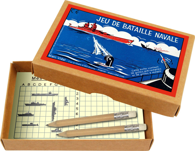 Jeu de la bataille navale de poche