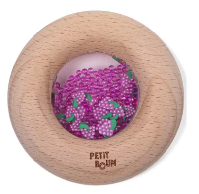 Hochet sensorielle donut - Kiwis