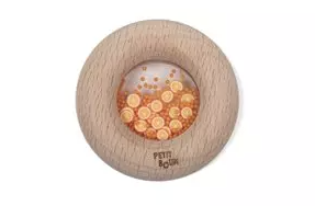 Hochet sensorielle donut - Oranges