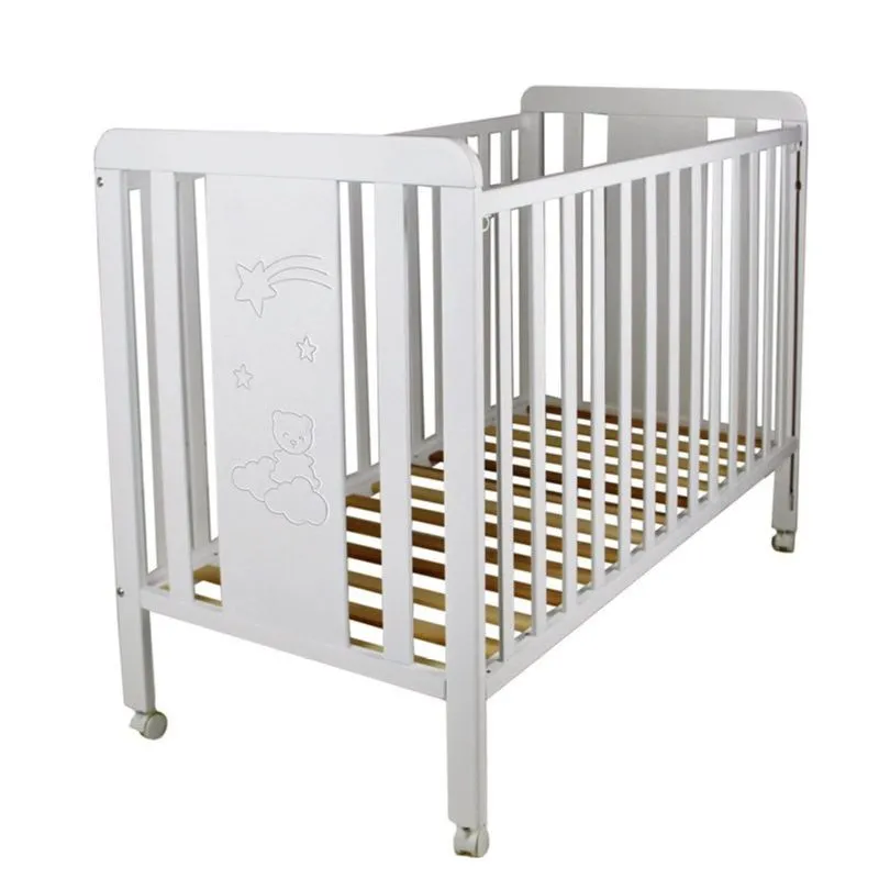 Lit bébé OSITO à côté rabattable