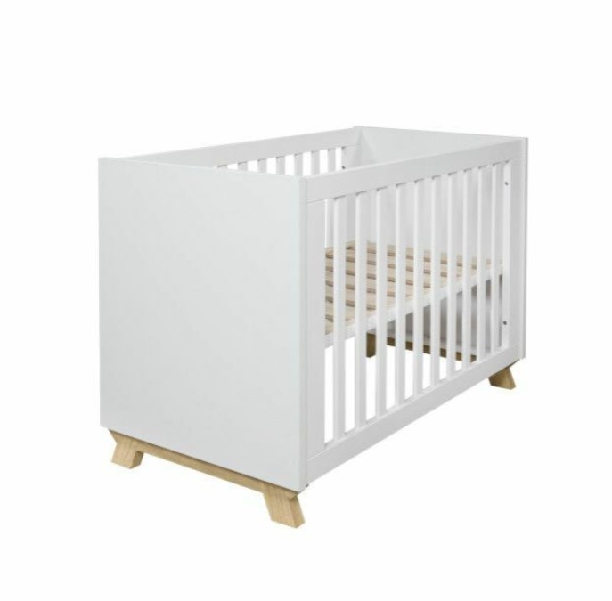 Lit bébé VENETO blanc 70x140