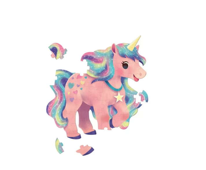 Puzzle Jumbo - 48 pieces - Licorne