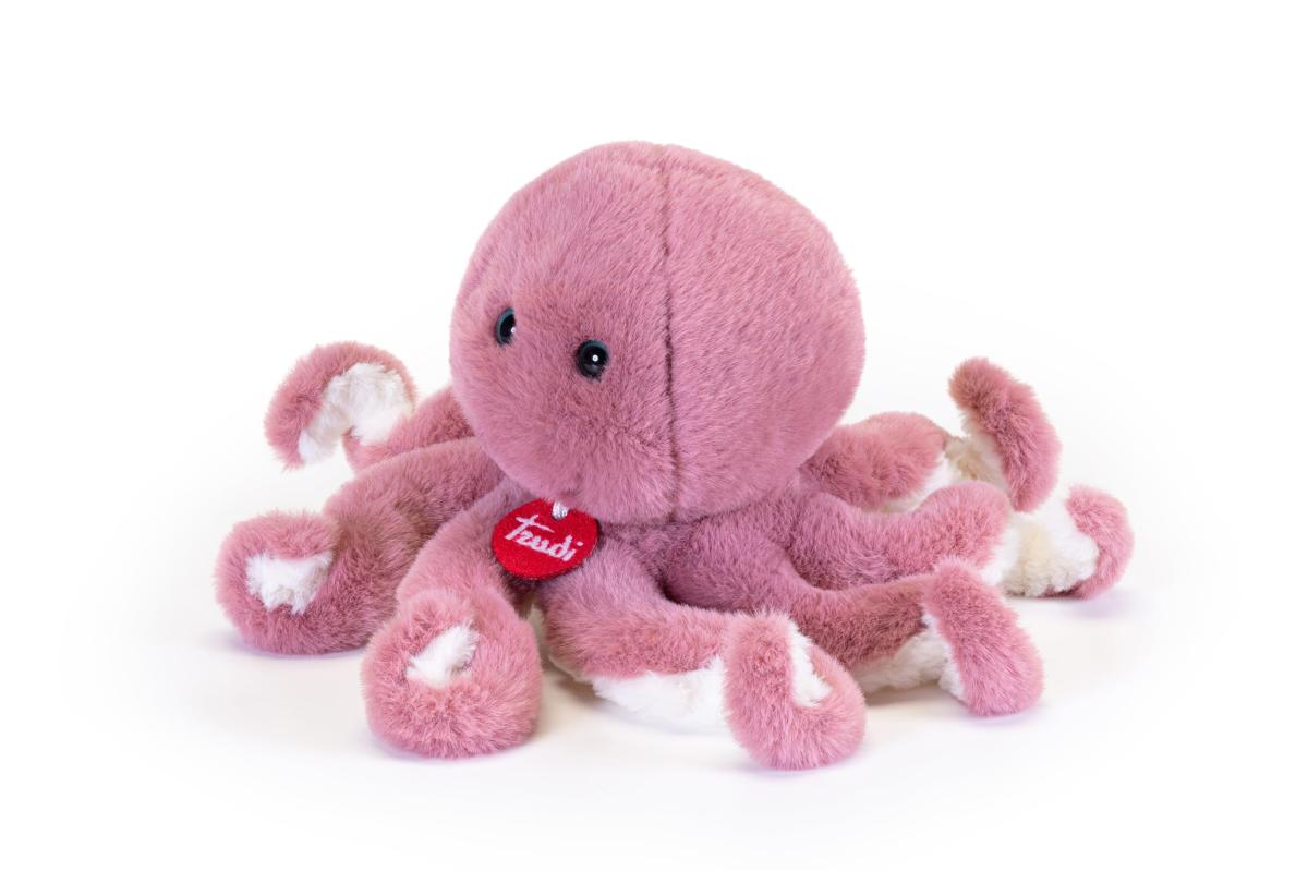 Trudi - Peluche Pieuvre rose