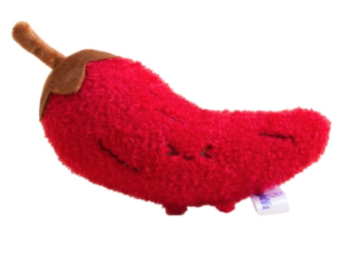 Porte clef peluche - Picnic - Piment 15cm