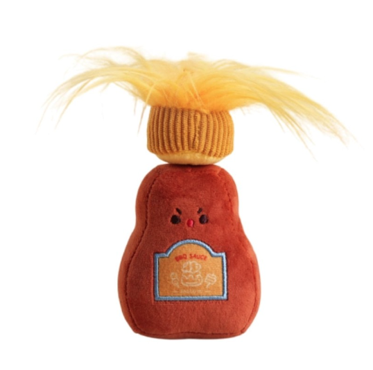 Porte clef Peluche - Barbecue - Sauce 10cm