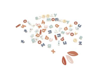 Speedy monkey - Lettres magnetiques - 60 pieces