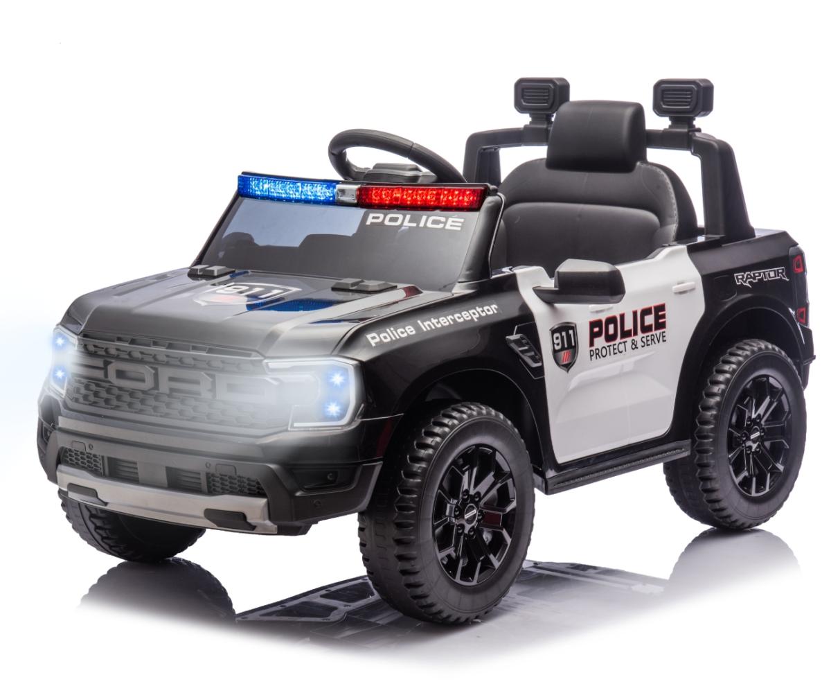 Voiture électrique Ford Ranger Police Noire