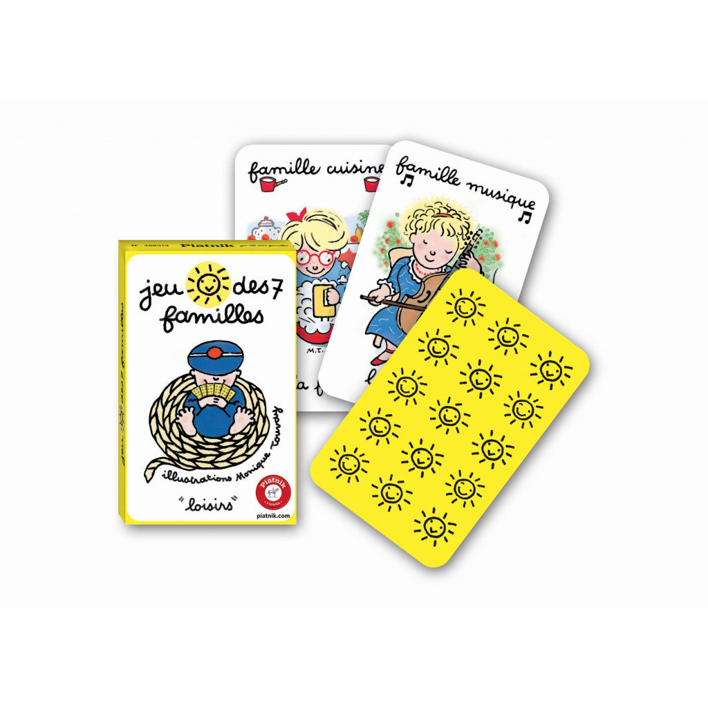 Jeu de 7 familles loisirs
