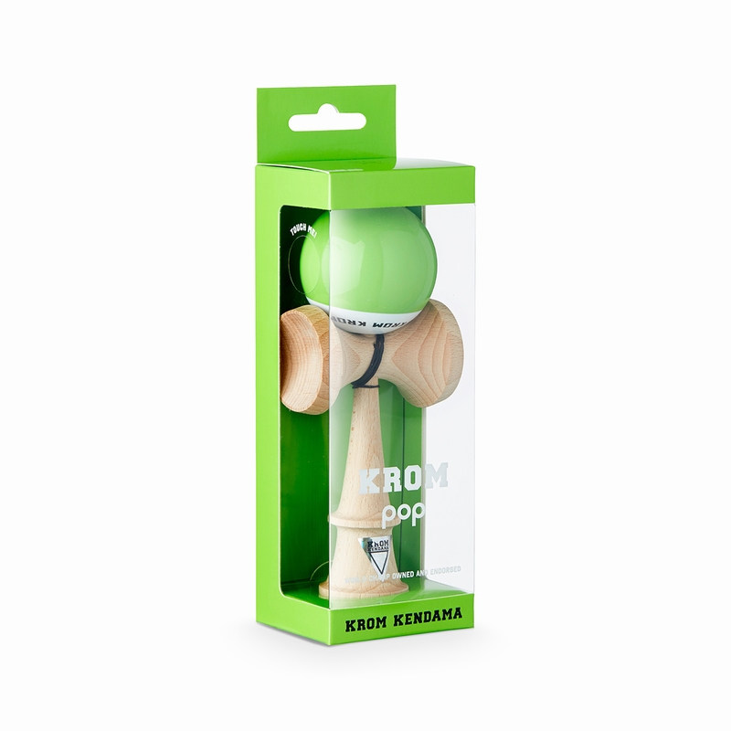Kendama - pop lol Lime green
