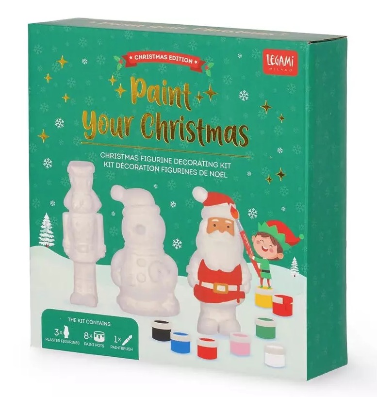 Kit de figurines de noel a peindre