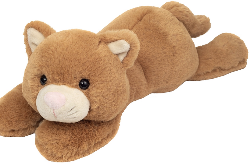 Peluche Chat Kikki allongé de 35 cm
