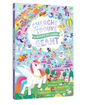 Cherche et trouve geant - Royaume des licornes