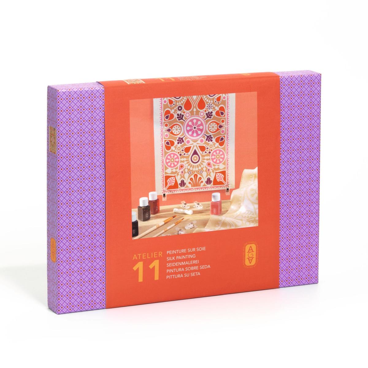 Atelier 11 - Peinture sur Soie