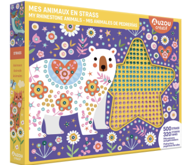 Mon Coffret d artiste - Mes animaux en strass