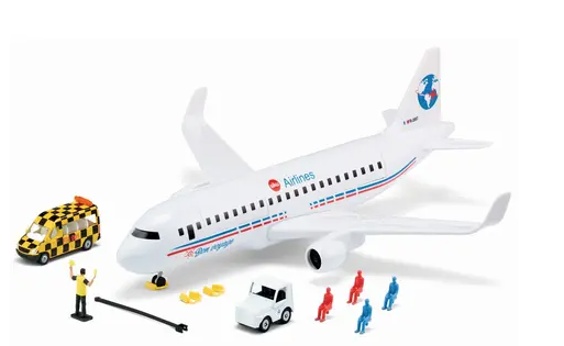 Siku 5412 - Avion de ligne avec accessoires
