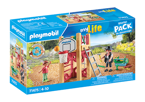 71475 Playmobil Charpentier avec tourelle de jeu