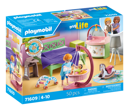 71609 Playmobil Chambre de parents avec berceau suspendu