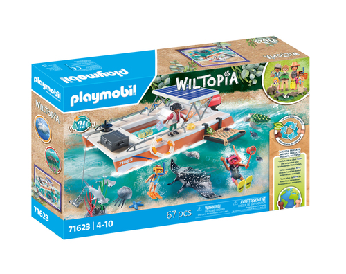 71623 Playmobil Bateau de surveillance des récifs