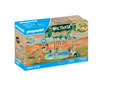 71624 Playmobil Explorateurs avec animaux australiens