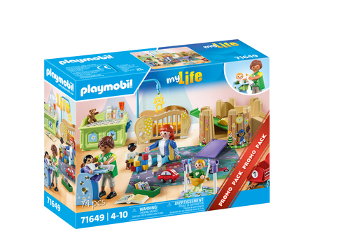 71649 Playmobil Assistante maternelle et bébés