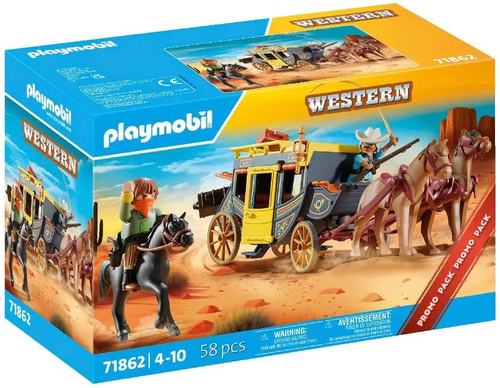 71862 Playmobil Attaque de diligence au Far West