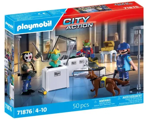 71876 Playmobil Arrestation de cambrioleurs au musée