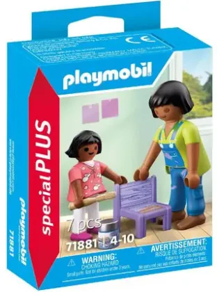 71881 Playmobil Activité peinture entre maman et enfant