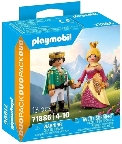 71886 Playmobil Duo : Prince et princesse & accessoires